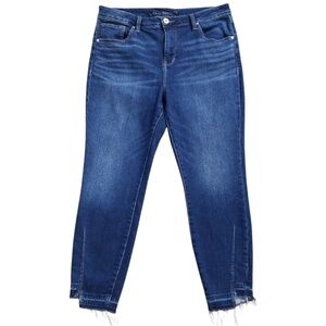Jag Jeans High Rise Skinny Crop Jeans Size 16